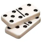 3622 - Domino, Doppel 6, Brettspiel aus Holz, 1-2 Spieler, ab 8 Jahren