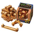 6053 - Verflixter Knoten, bamboo, board game made of wood, 1-2 players, from 8 years old