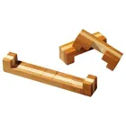 6053 - Verflixter Knoten, bamboo, board game made of wood, 1-2 players, from 8 years old