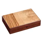 Rummy, with dice, in wooden box, wooden board game, 1-2 players, 8 years and up