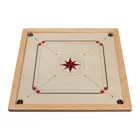 8205 - Carrom,Brettspiel aus Holz, 1-2 Spieler, ab 8 Jahre