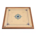 Carrom Standard, Brettspiel, für 2-4 Spieler, ab 6 Jahren