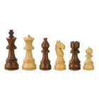 2030 - Chessmen Theoderich, KH 95 mm, weighted, in wooden box