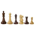 Chessmen Augustus, KH 100 mm, in wooden box