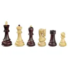 Chessmen Peter the Great, king height 95 mm, in wooden box