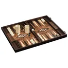 Backgammon Dokos, large, wooden board game, 1-2 players