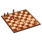 2504 - Chess set exclusive, field 45 mm,wooden board game, 1-2 players, from 8 years, (DE edition)