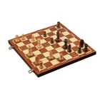 Chess backgammon checkers set, 45 mm square, wooden board game, 1-2 players, from 8 Yes