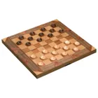 Chess Backgammon Checkers Set, square 43 mm, board game, for 2 players, from 6 years old.