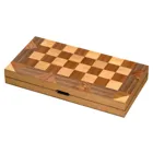 Chess Backgammon Checkers Set, square 43 mm, board game, for 2 players, from 6 years old.