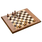 2525 - Chess backgammon checkers set, field 50 mm, magnetic lock ,wooden board game