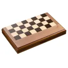 2525 - Chess backgammon checkers set, field 50 mm, magnetic lock ,wooden board game