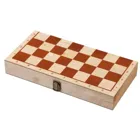 Chess set, with edge lettering, board game, for 2 players, from 6 years old