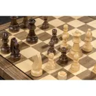 2628 - Chess set, 32 mm square, wooden board game, 1-2 players, 8 years and up