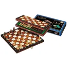 Chess cassette, travel, field 30 mm, with edge lettering, magnetic, board game, from 6 years old