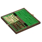 2702 - Chess case, travel, field 30 mm, with edge lettering,wooden board game