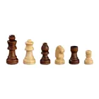 2716 - Chess set, travel, field 17 mm, magnetic, wooden board game, 1-2 players,