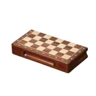 2724 - Chess case, box 25 mm, with edge lettering, from 6 years, 2 players