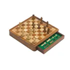 Chess case exclusive, field 30 mm, magnetic, wooden board game, 1-2 players