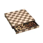 Chess set, 45 mm square, board game, for 2 players, from 6 years old.