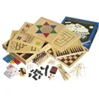 Wooden game collection 100, for 1-6 players, from 6 years old