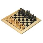 3104 - Holz Spielesammlung, Reise, Brettspiel aus Holz, 1-2 Spieler, ab 8 Jahren