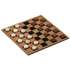 3144 - Dame, Set, Brettspiel aus Holz, 1-2 Spieler, ab 8 Jahre