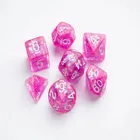 GGS50009 - Candy-like Series - Rasberry - RPG Dice Set (7pcs)