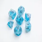 GGS50028 - Glow Series - Icy Crumbs - RPG Dice Set (7 pcs)