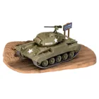 Model kit , M24 Chaffee, 71 parts, from 12 years old