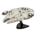 Millennium Falcon spaceship as a model - model kit, 20 parts, from 10 years old