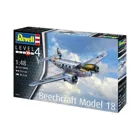 Revell Beechcraft Model 18 - Modellbausatz, 129 Teile, ab 12 Jahren