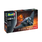 F-117A Nighthawk Stealth Fighter model kit, 37 parts, from 10 years old