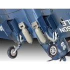 Revell F4U-4 Corsair, model kit, 65 parts, 10 years and up