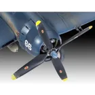 Revell F4U-4 Corsair, model kit, 65 parts, 10 years and up