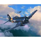 Revell F4U-4 Corsair, model kit, 65 parts, 10 years and up