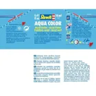 Aqua Color Black, glossy, 18ml, RAL 9005 - Model making paint, from 8 years old