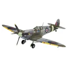 Model kit with basic accessories, Supermarine Spitfire Mk.Vb, 42 parts, from 10 years.