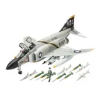 63941 - Model kit with basic accessories F-4J Phantom II, 85 parts, 10 years and up