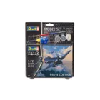 63955 - Revell model kit with basic accessories,Model Set F4U-4 Corsair