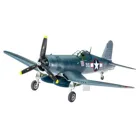 Revell Model Set Vought F4U-1D Corsair, model kit with basic accessories, 63 parts, 10 years and up