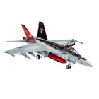 Model kit with basic accessories, F/A-18E Super Hornet, 63 parts, 10 years and up