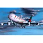 Revell Model Set Boeing 747-200, model kit with basic accessories, 60 parts, 10 years and older