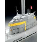 Revell German Submarine Type XXI, model kit, 50 parts, ages 12 and up