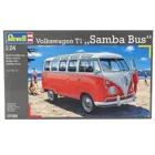 Revell VW T1 Samba Bus, Modellbausatz, 173 Teile, ab 12 Jahre