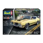 07695 - 71 Oldsmobile 442 Coupé - model kit, 124 parts, from 12 years old