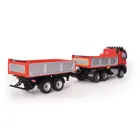 500907425 - Model kit,1:14 2-axle tipping central trailer, from 14 years old