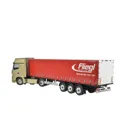 500907235 - Model Kit,1:14 3-axle Fliegl Megarunner Tarpaulin(Red)