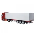 Model kit, 1:14 scale 3-axle box trailer Ver.III white