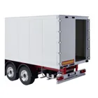 Model kit, 1:14 scale 3-axle box trailer Ver.III white